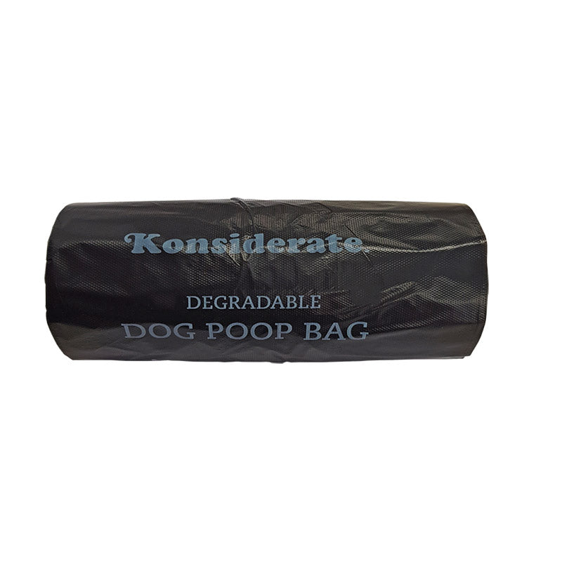 Black Dog Waste Degradable Handle Bag - 225 bags/roll