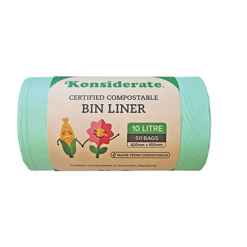 10L Certified Compostable Bin Liner (500 bags/ctn)