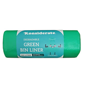 82L Degradable Green Bin Liner (250 bags/ctn)